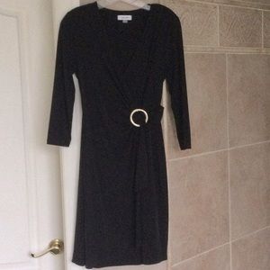 Calvin Klein faux Wrap Dress